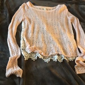 Light pink sweater in size XS from Aeropostale!